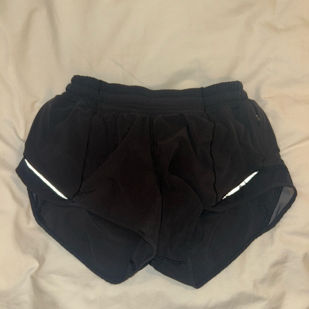 Lululemon Athletica Black Athletic Shorts Lightweight Design